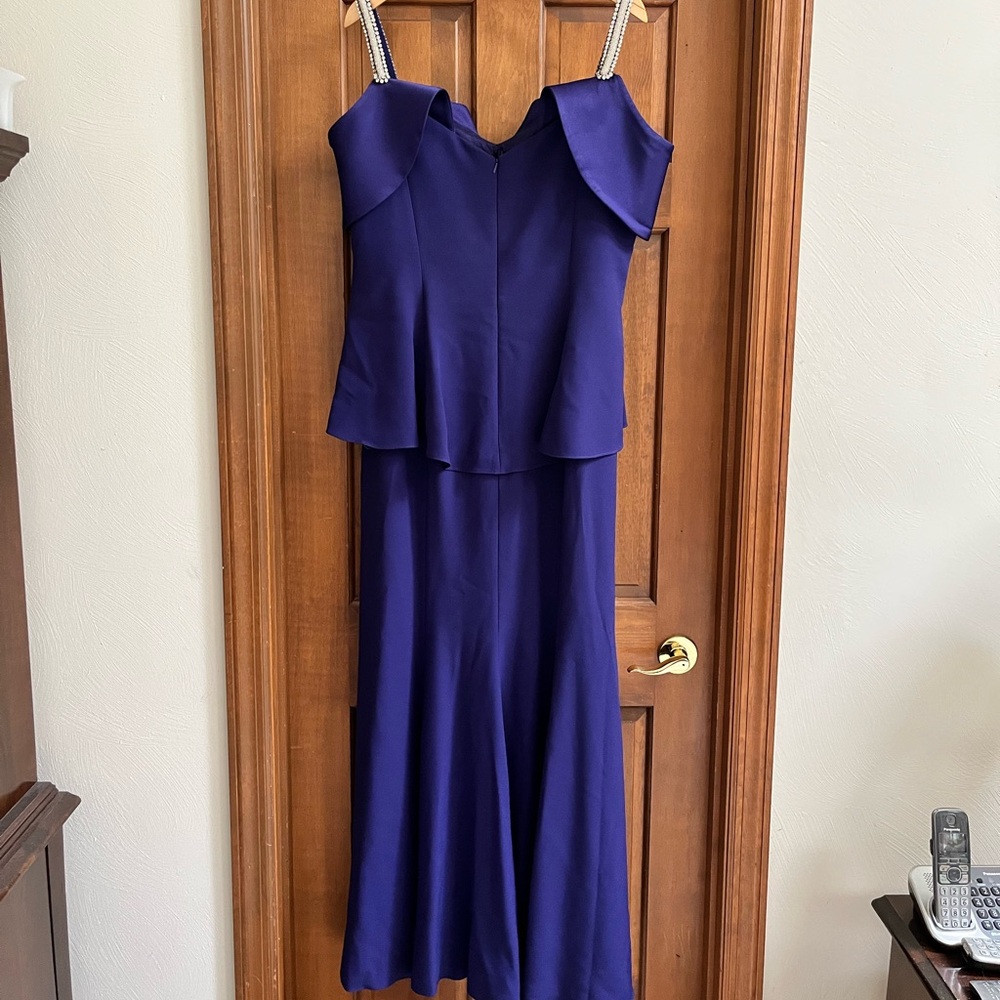 Elegant Alexander by Daymor 550 Plum Dress, Size 16